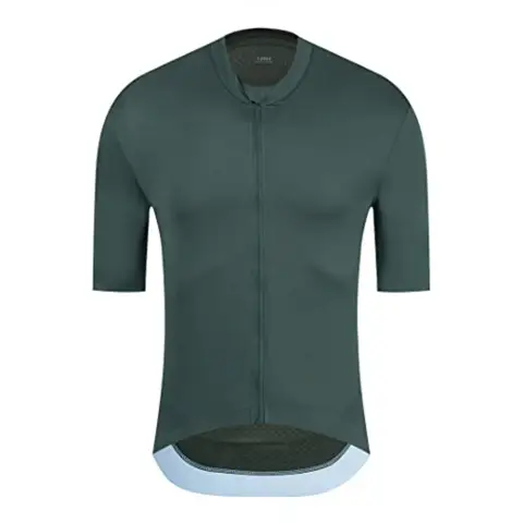 YKYWBIKE Cycling Jersey Men Aero Race Fit Road Bike Jersey Short Sleeved Moisture Wicking Breathable Zip Pocket UPF50＋