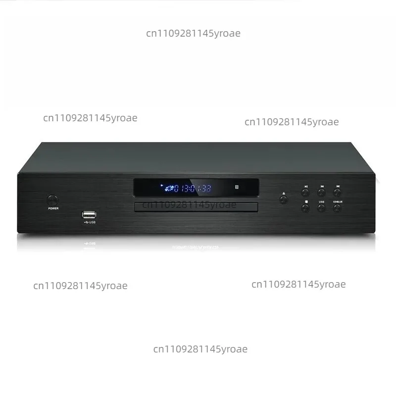 Audiophile HIFI CD Player,Bluetooth 5.0 USB Lossless Music Player,Balanced Digital Optical Coaxial Output,DTS Music Turntable