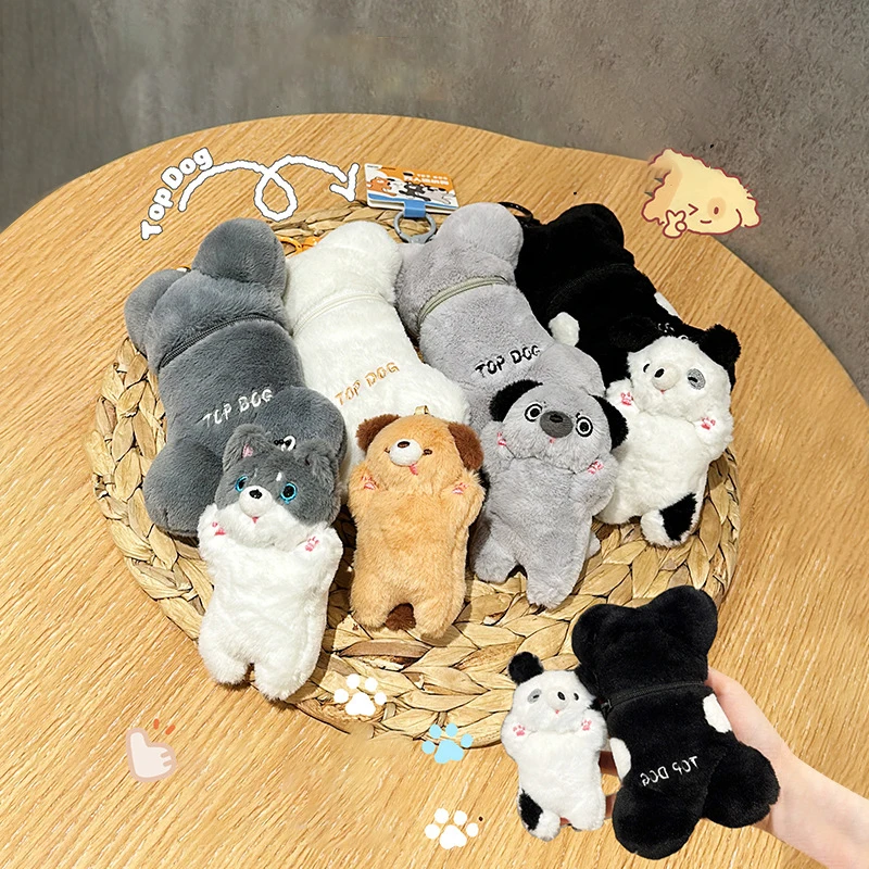 

Мультяшные милые модели костей из серии щенков, кошелек на молнии, забавная сумка для наушников, сумка для хранения, украшение, подвеска, подарок для детей на день рождения