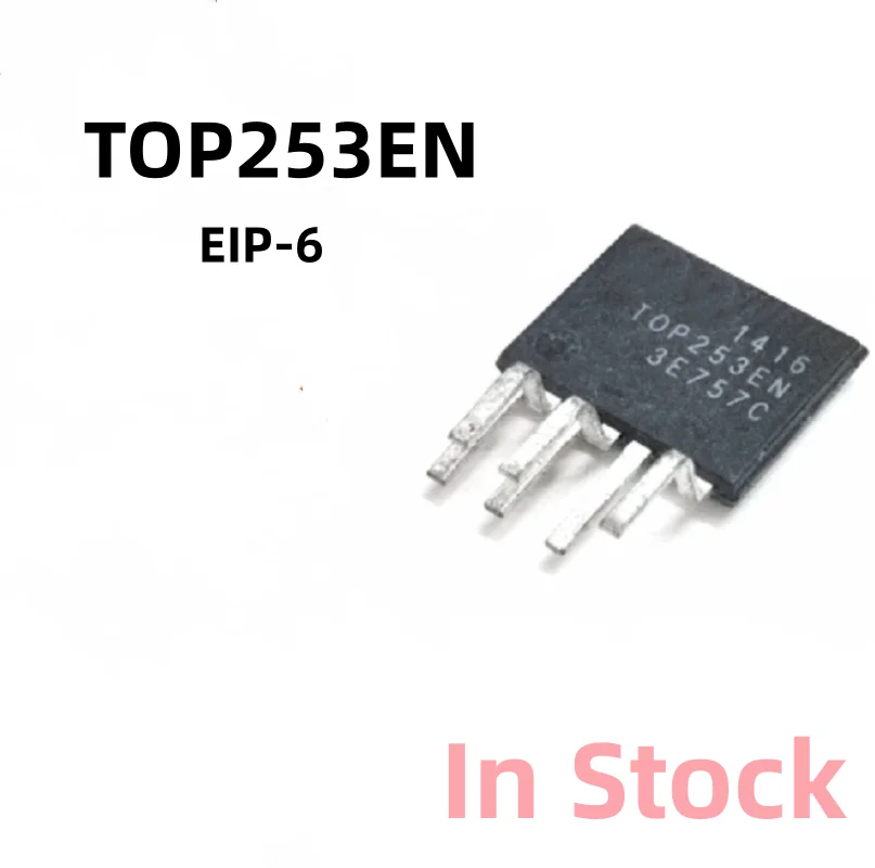 10PCS/LOT TOP253EN  TOP253EG EIP-6 LED driver chip  In Stock