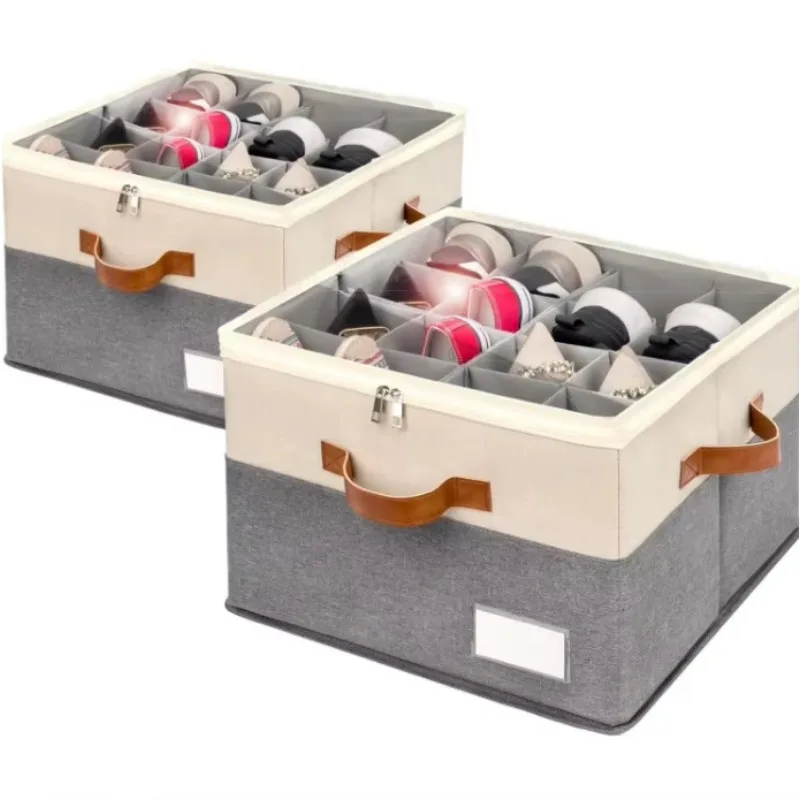 

Foldable Shoe Organizer for Closet Adjustable Storage Boxes Fits 8-16 Pairs Convenient Shoe Bin Storage