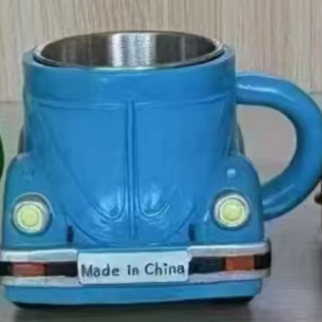 Nieuwe kevervormige koffiemok koffieliefhebber cadeau