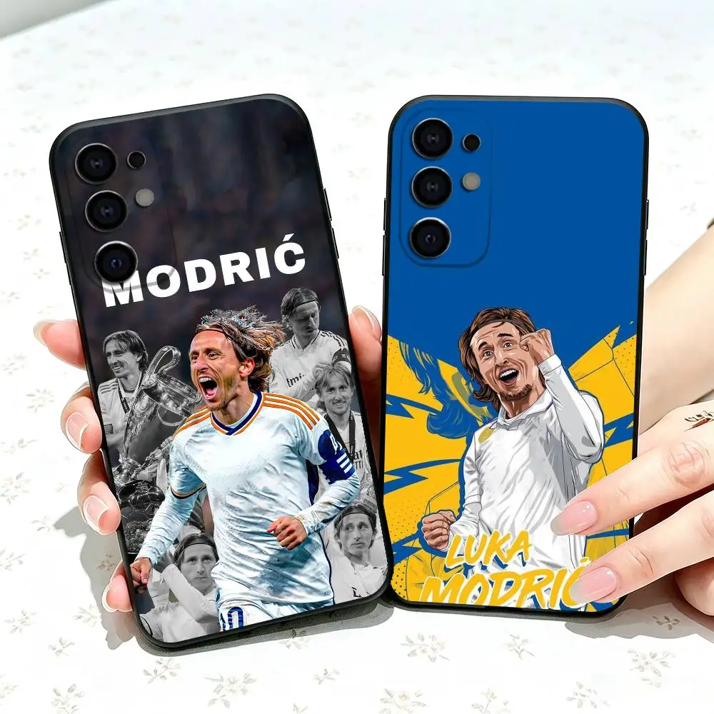 football legend Modric  gift Phone Case For Samsung S25,S24,S21,S22,S23,S30,Ultra,S20,Plus,Fe,Soft Silicone Black Cover