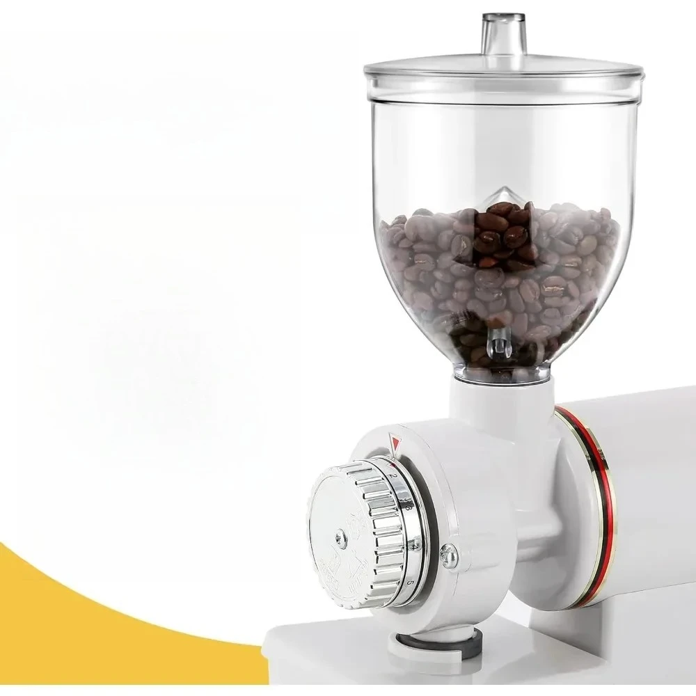 l Coffee Grinder With Hopper Adjustable Grind, Electric Grinder Commercial & Homeuse, Coffee Bean Grinder L