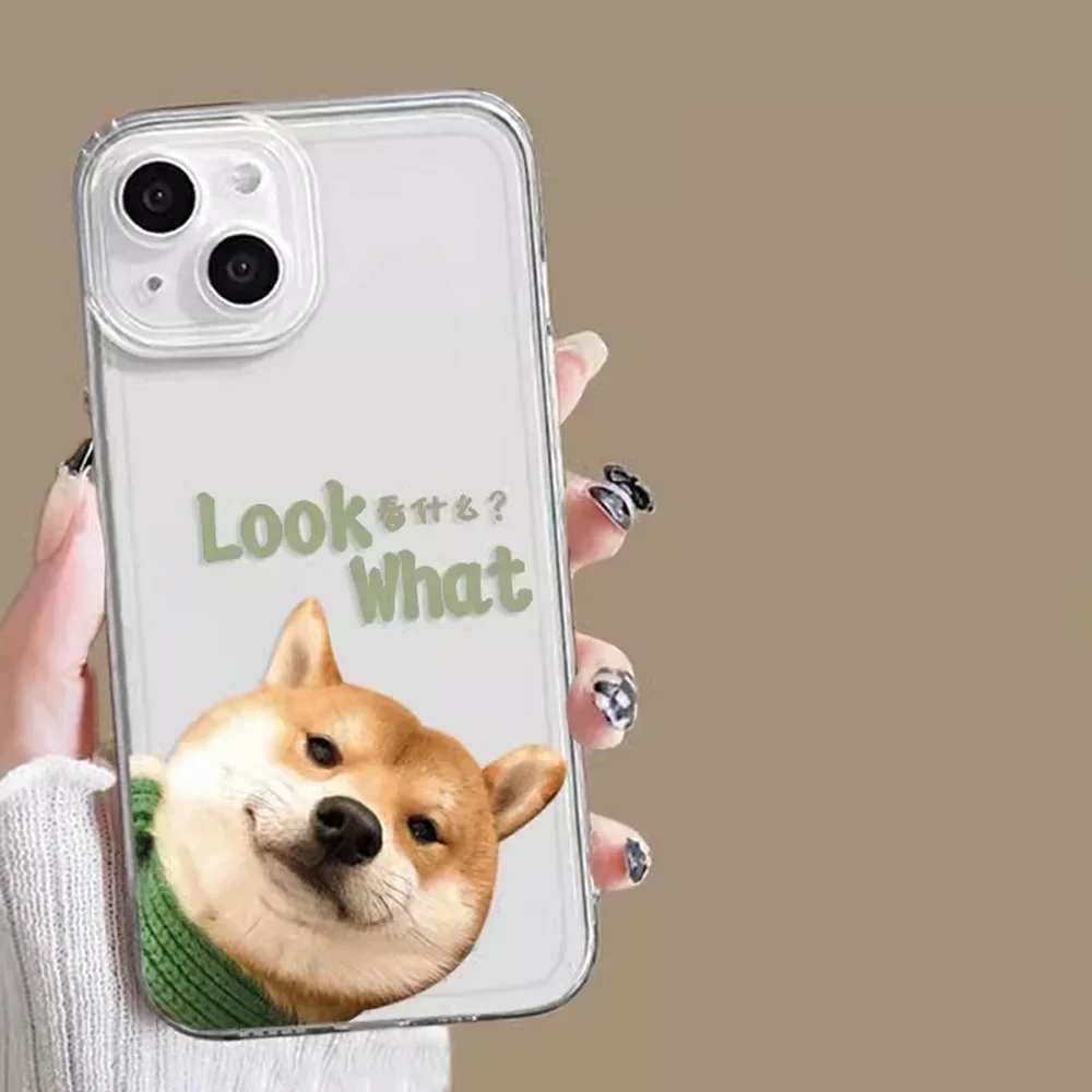 Cute Corgi Dog Couple Phone Case for Samsung Galaxy A55 A54 A53 A51 A70 A32 A31 A22 A13 5G Soft Covers Clear Funny Animal Fundas