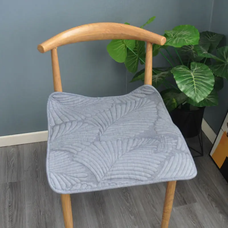 Soft Cushion Cover Square Bandage Chair Pure Color Popular Simple 45*45cm Basic Retro Home Textile Daily Japan Style Ins Leisure