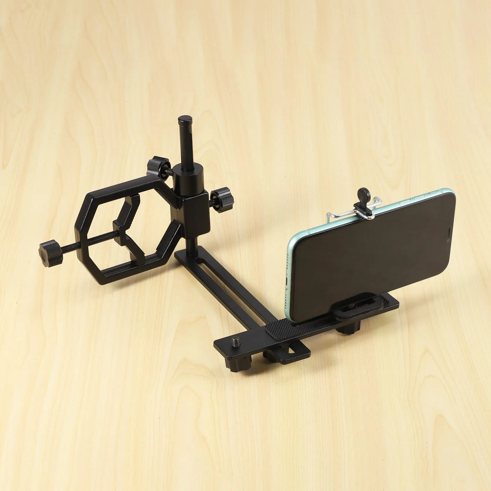 B24B Multifunction Telescopic Universal Digital Camera Cell Phone Bracket Support Holder Mount Spotting Scopes Telescope Adapter