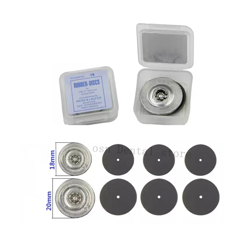 4pcs/Set Dental Suction Cup Upper Maxillary Full Removable Denture Liner For Full Upper Denture or Acrylic Partial Denture