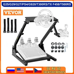 VEVOR Racing Simulator Steering Wheel Stand for G27 G29 PS4 G920 T300RS 458 T80 T300RS TX F458 T500RS Racing Game Stand EU Spot