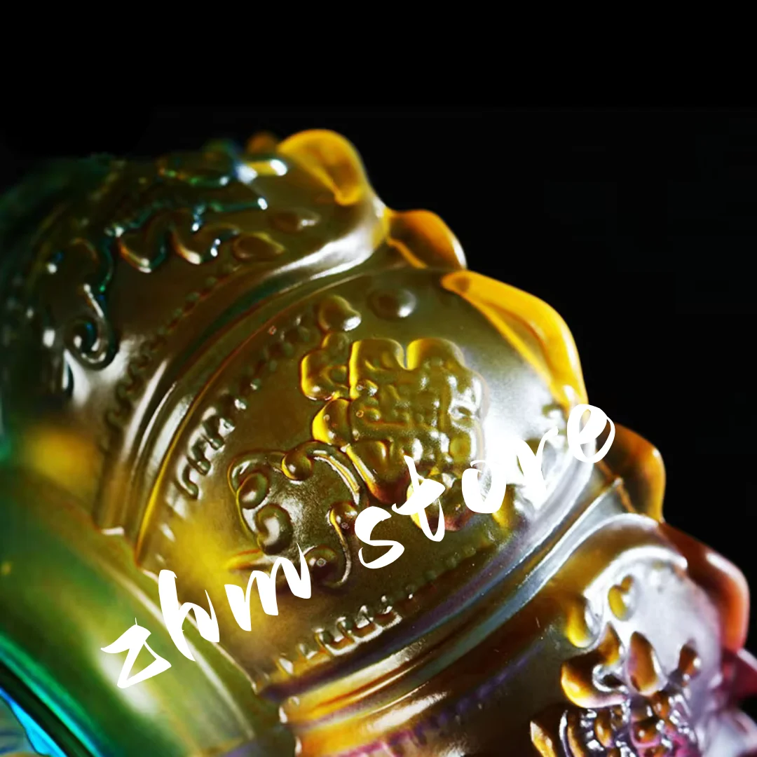 6cm Resin/Plastic Colorful Eight Auspicious Butter lamp Base,Temple/Home Tibetan Buddhist Decorative