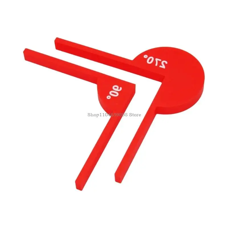 Strumento misurazione angolo professionale Angolo ergonomico Angolo misurazione Strumento geometria matematica del