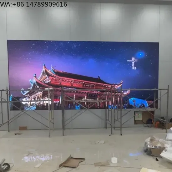 Layar LED Tahan Cuaca Khusus Luar Ruangan, TV Latar Belakang Ruang Rapat Kelas Atas, Layar SMD P4