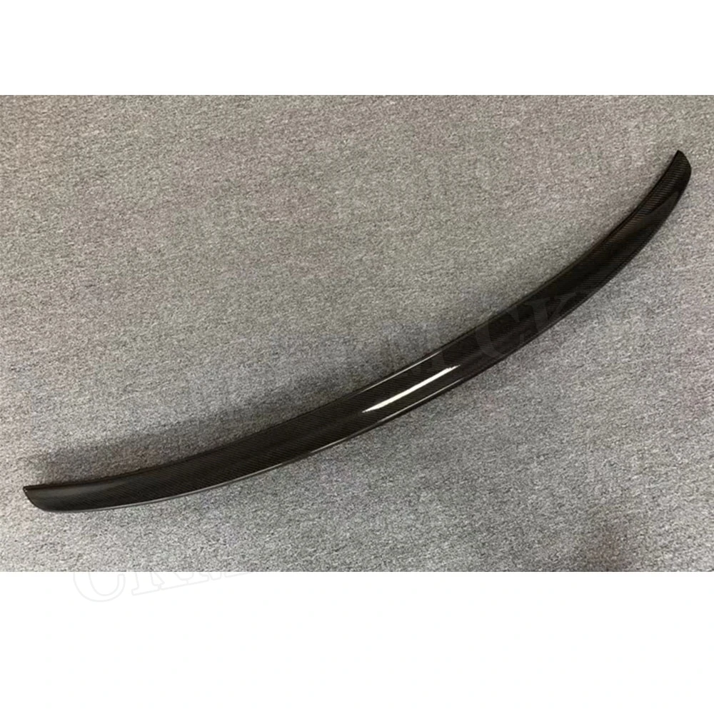 

Fit for Porsche Cayenne SUV 4 Door 2018 2019 2020 Carbon Fiber Rear Middle Lip Spoiler Boot Trunk Wings Car Styling