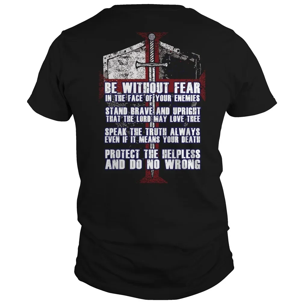 

Medieval Crusaders The Templar Code T-Shirt 100% Cotton O-Neck Summer Short Sleeve Casual Mens T-shirt Size S-3XL