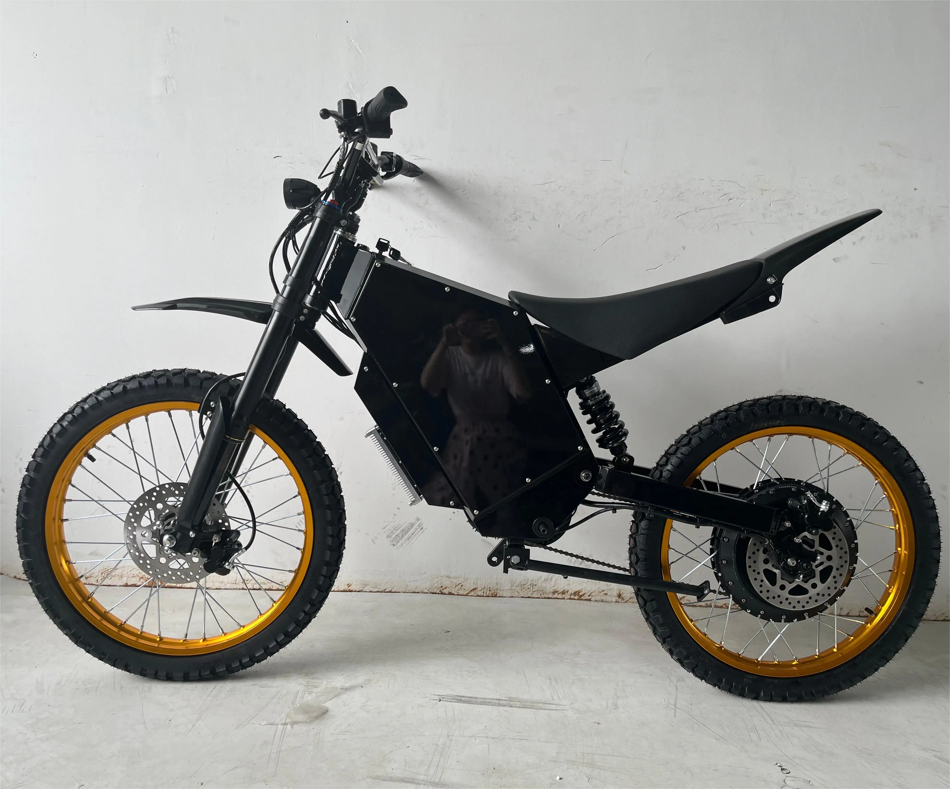 Strongest Power 20kw Electric Bike 72v Mountain Dirt Bicycle 75ah City Street Ebike