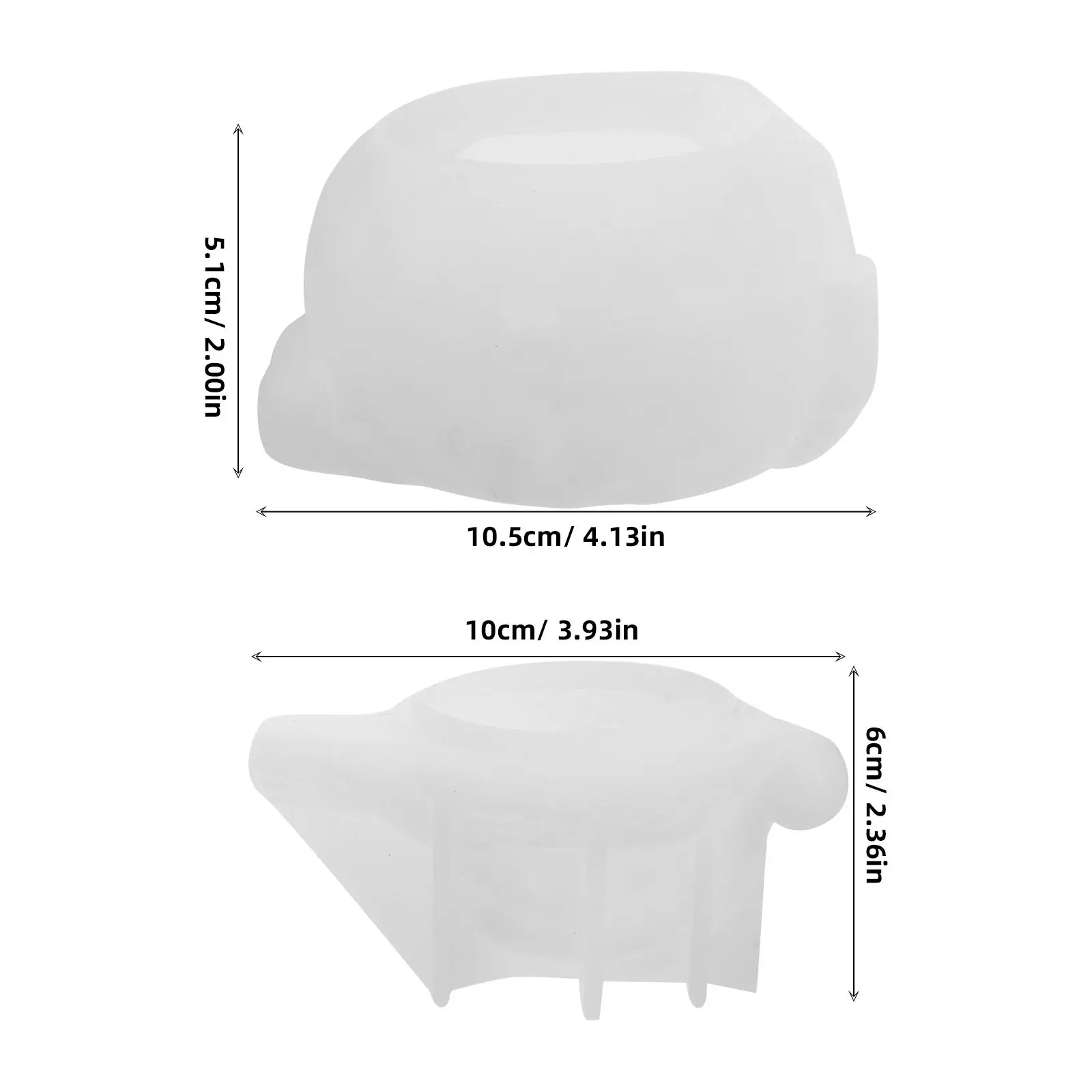Silicone Resin Jewelry Pendant Craft DIY Mold Making Halloween Christmas Epoxy Resin Jar Mold Christmas Jar Silicone Mold - view 5