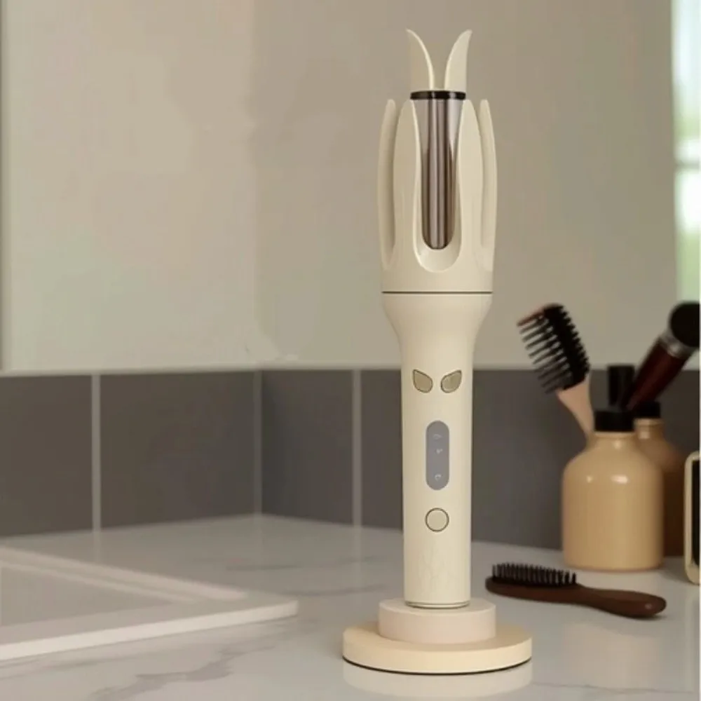 28mm Barrel Automatic Hair Curler Anti-Tangle Design Ceramic Coating Electric Curling Stick Negative Ions Technology