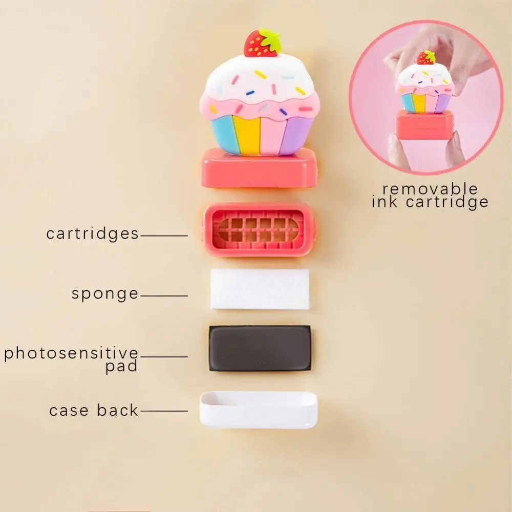 Children\'s Kindergarten Clothes Name Stamp Cartoon Car Waterproof Non-fading DIY Clothing Name Seal