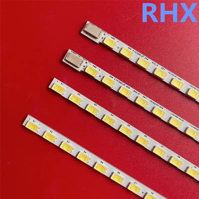 ل V460H1-LS1-TLEF3 V460H1-LS1-TREF2 100% جديد LED الخلفية قطاع 60LED 51.8 سنتيمتر