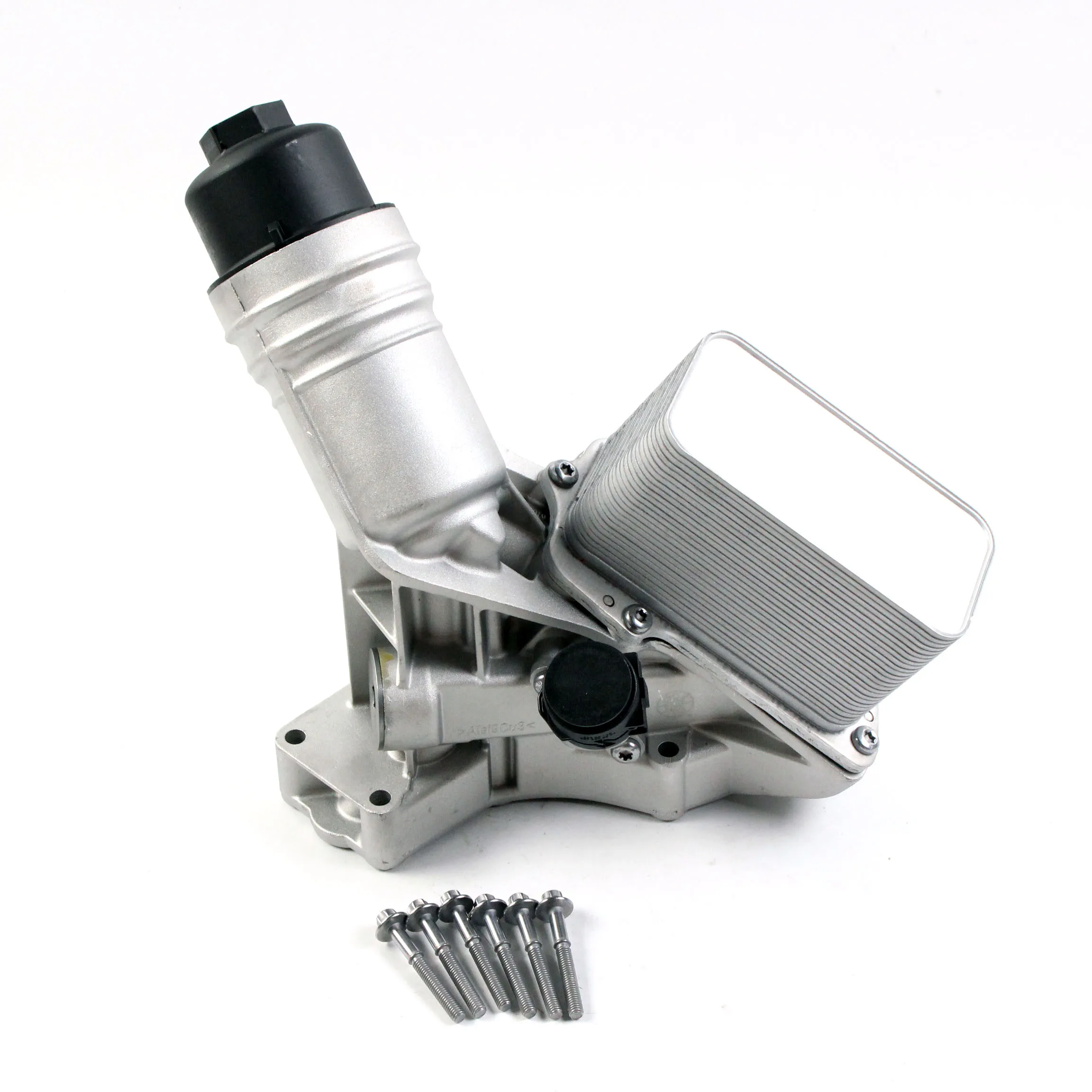 

Aluminum Engine Oil Filter Housing Fit For 17-23 BMW M2 M240i M3 M340i M440i X3 X4 X5 X6 X7 Z4 L6 3.0L Turbo