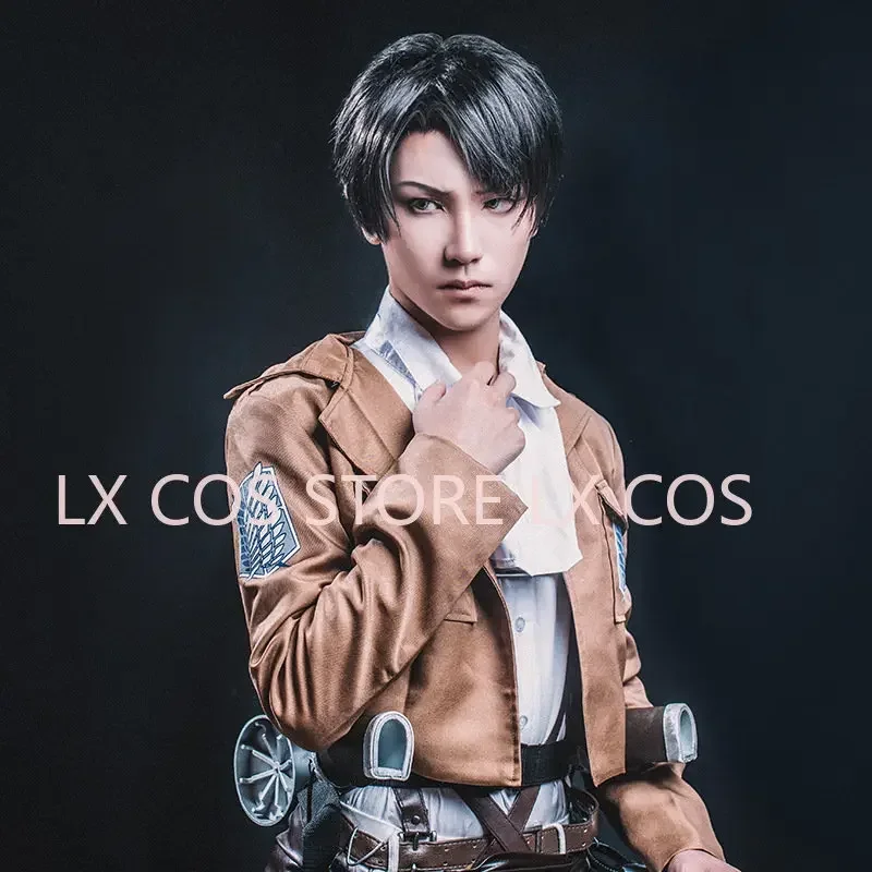 タイタン-ravil-アッカーマンコスプレ衣装進撃の巨人コスプレ衣装フルセットハロウィンアニメ服-cos-ギフト