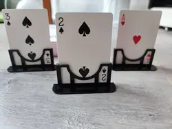 Three Cards Monte Stand Card Magic and Trick (Gimmicks and Online Instruction) by Jeki Yoo Decks Close Up Performer Magic Props