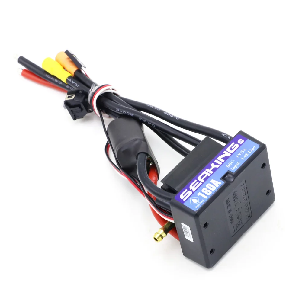 RC R/c 레이싱 보트용 HobbyWing SeaKin V3 180A BL 모터 ESC 6V/5A BEC