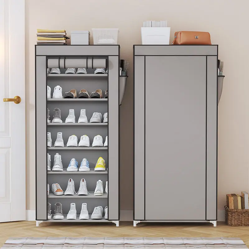 

Modern Dust-Proof Multi-Layer Shoe Cabinet with Simple Assembly for Home Furniture and Multi-Functional Storage