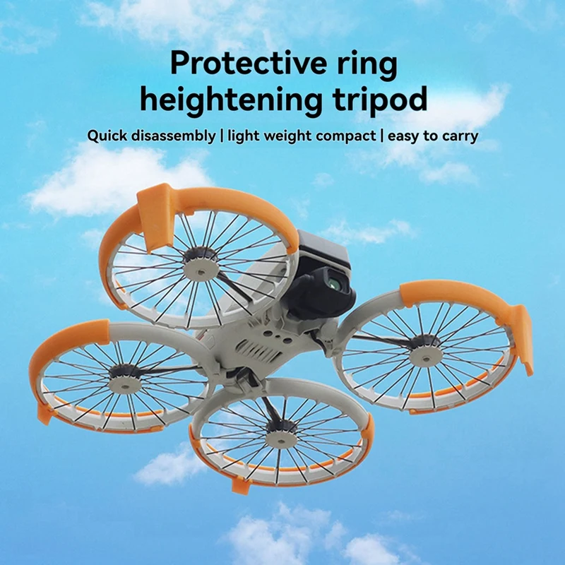 Couvercle d'anneau de pare-chocs de Protection quotidien pour DJI FLIP, couvercle de Protection d'hélice Anti-Collision, accessoires de Drone