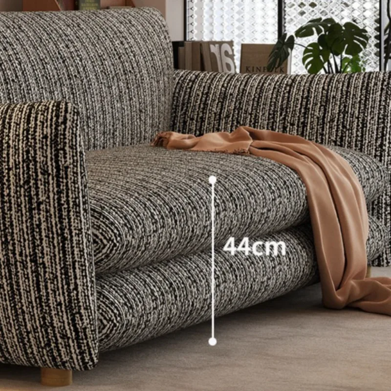 straight row fabric sofa small apartment comfortable household sofa minimalist retro muebles para hogar living room furniture