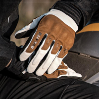 Motorcycle Riding Gloves Spring and Summer Full Finger Breathable PVC Boxing Conductive Touch Screen Gloves Motorcycle Equipment