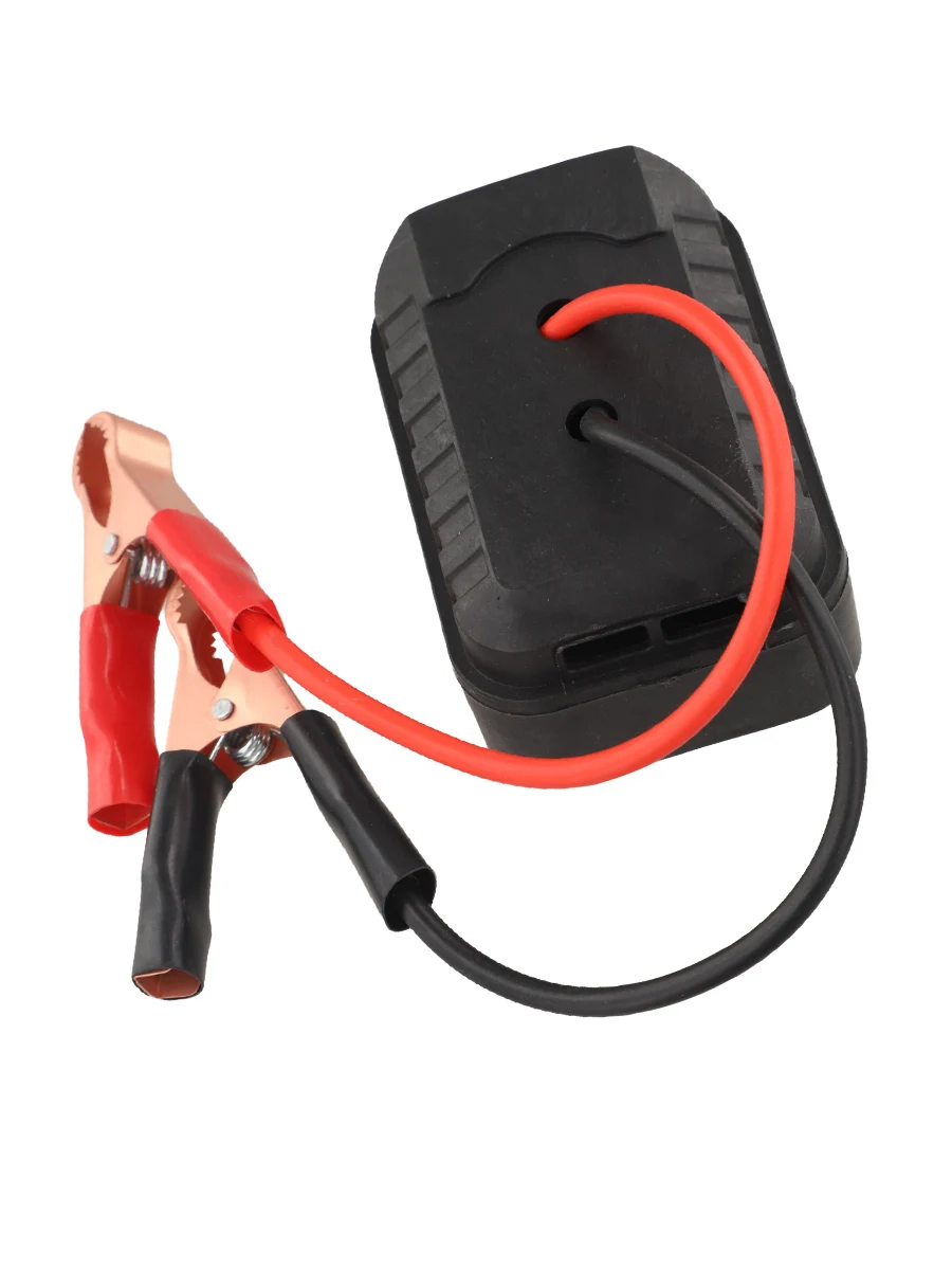 A3/2106 Tool Battery Adapter with Dual USB Charging Ports and 12V Output for Portable Power Solutions in Vehicles
