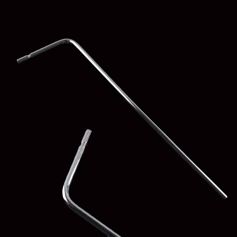 Direct Insertion Electric Guitar Tremolo Arm  5mm  Black Gold Chrome