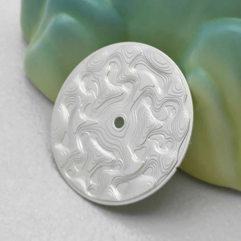 Dia 28.5mm NH35 Dial Fit for NH35 NH36 4R35 7S 2824 8215 2836 Movement Crown at 3.0/3.8 Oclock Watch Dial Refit Parts