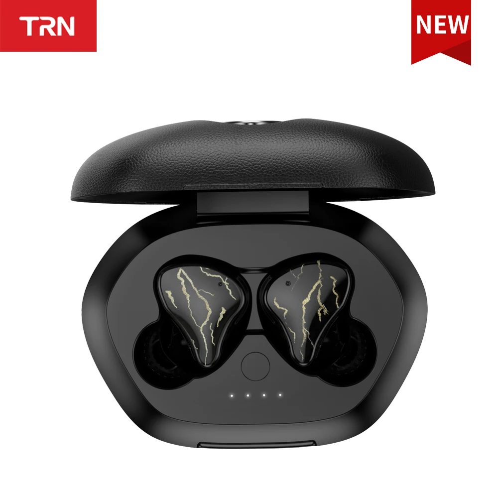 TRN T350 TWS 5.3 Bluetooth-compatible Knowles 1BA 1DDEarphones Bass Headset In-Ear HIFI Wireless Charging Cancelling Headset