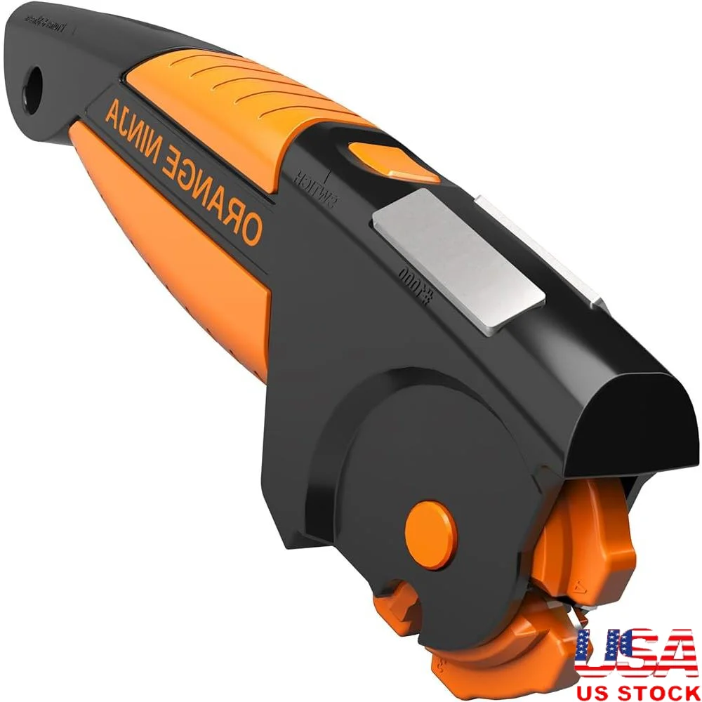 

All-in-One Garden Tool Sharpener Knife Sharpening System Lawn Mower Blades Scissors Axe Machete Hedge Shears Portable Durable