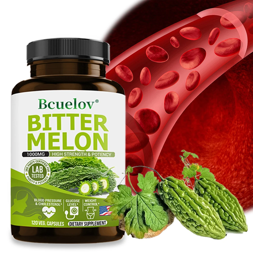 Natural Bitter Melon Capsules for Health Support