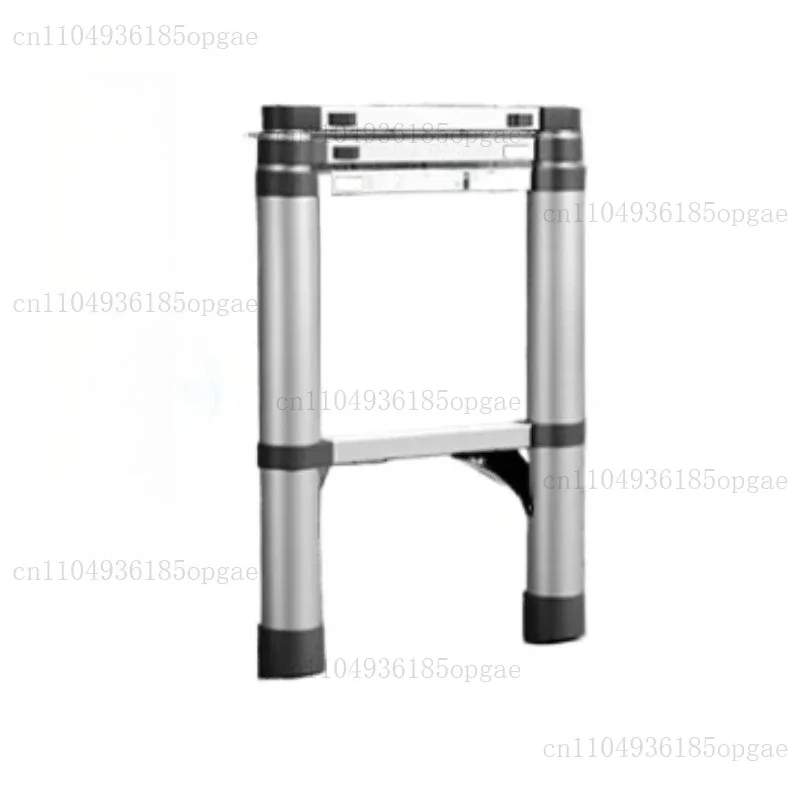 Heavy Duty Aluminum Telescoping Ladder 4m A-Frame Multi-Position Folding Ladder For Home Indoor Outdoor Use