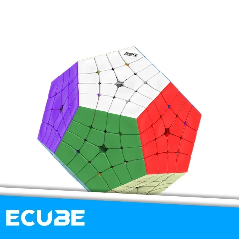 [ECube] DianSheng Galaxy Master Kilominx 4x4 Megaminx 4x4x4 المكعب السحري المغناطيسي بدون ملصقات Cubo Dodecahedron لغز السرعة