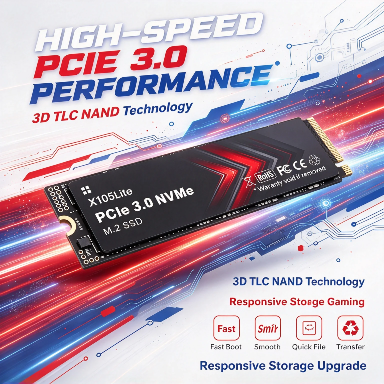 X105Lite M.2 2280 PCIe3.0 NVMe – Ssd 500Gb recenzja i cena