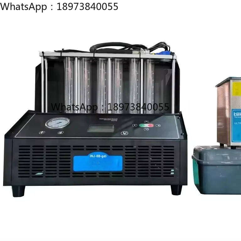 

8 Cylinders for Tektino INJ-8B-GDI Fuel Injector Tester Cleaner Equipment CE Certified Supports FSISCIIDEJTS CGI Etc Diagnostics