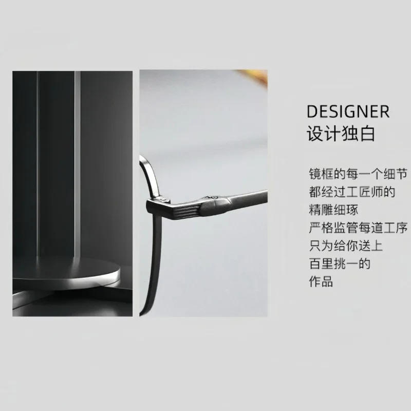 Rectangular Prescription Multifocal Customized Glasses Optical Formula Myopia Reading Presbyopia Men's Titanium Hyperopia Eyewea