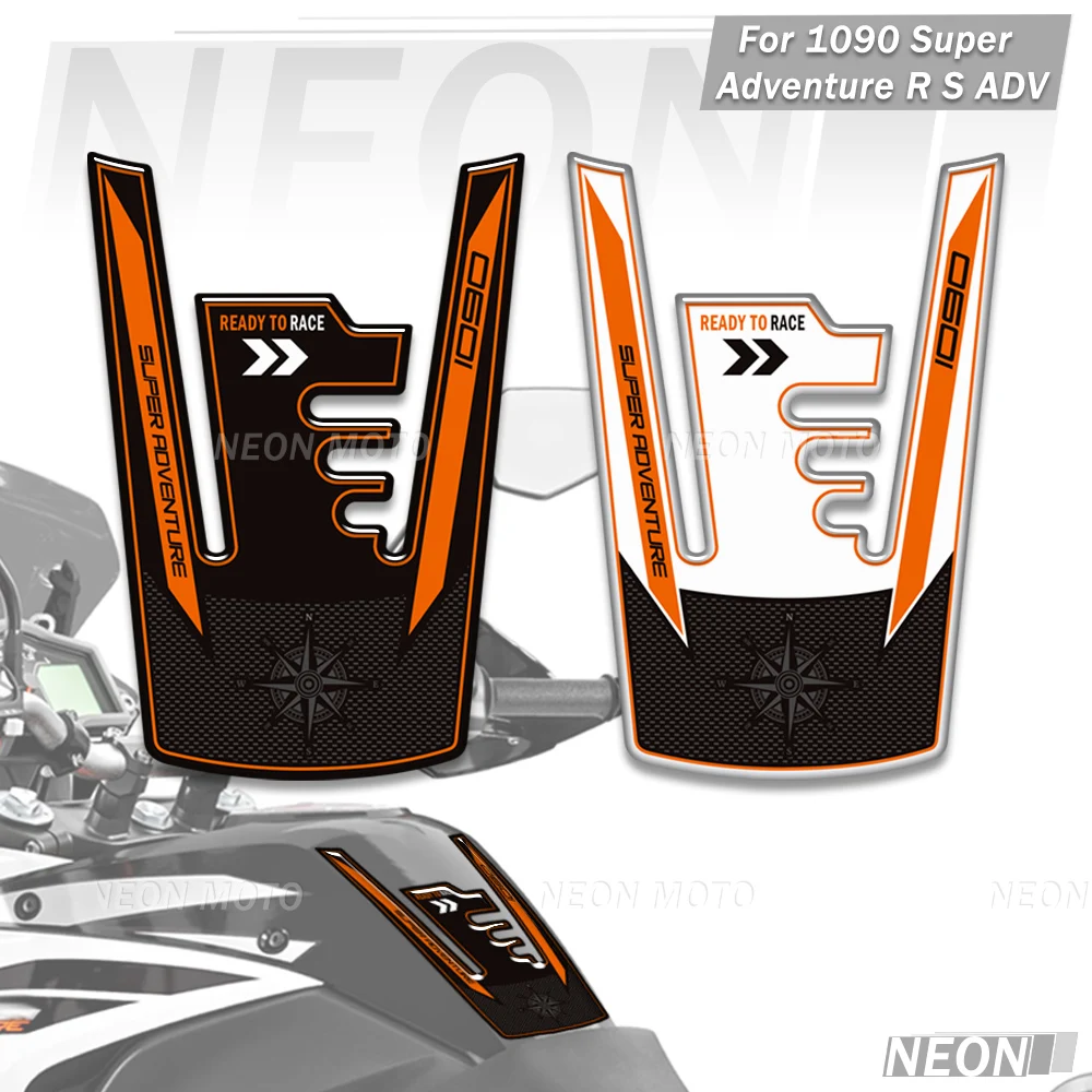

Motorcycle 3D Tank Pads Stickers For 1090 Super Adventure R S ADV Anti-Slip Side Grips Gas Fuel Oil Knee Protector Decals Kit