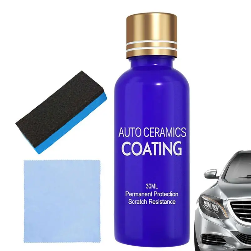 9H Car Ceramic Coating Polishing Wax Super Hydrophobic Paint Care Durability Anti-Corrosion Plated Crystal Car Liquid Glass