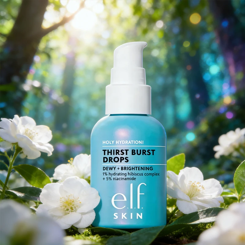 Elf Setting Spray Green Primer Verhelderende Lichter en Hydraterende Essence Primer Lippenbalsem Beschermt Lippen Foundation Vloeistof