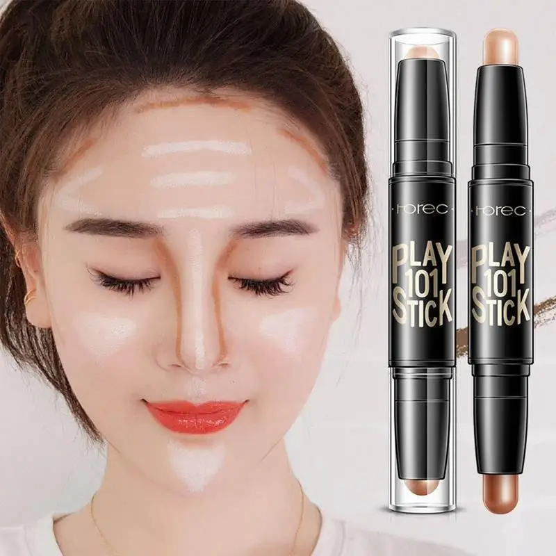 New 1pcs Face Foundation Concealer Pen Long Lasting Dark Circles Corrector Contour Concealers Stick Beauty Face Cosmetic Makeup