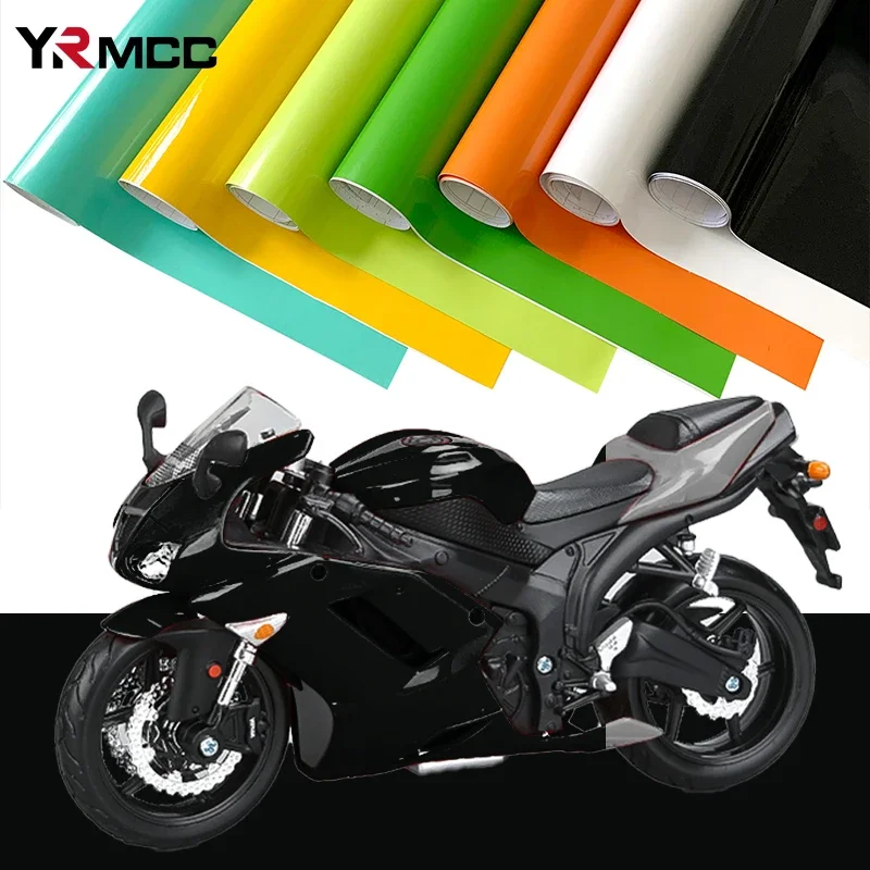 Vinyl Wrap Film Bright Glossy Car Stickers Decal Wrap Car Film Cover Wrapping Foil Sticker on The Hood Accessories for Vehicles