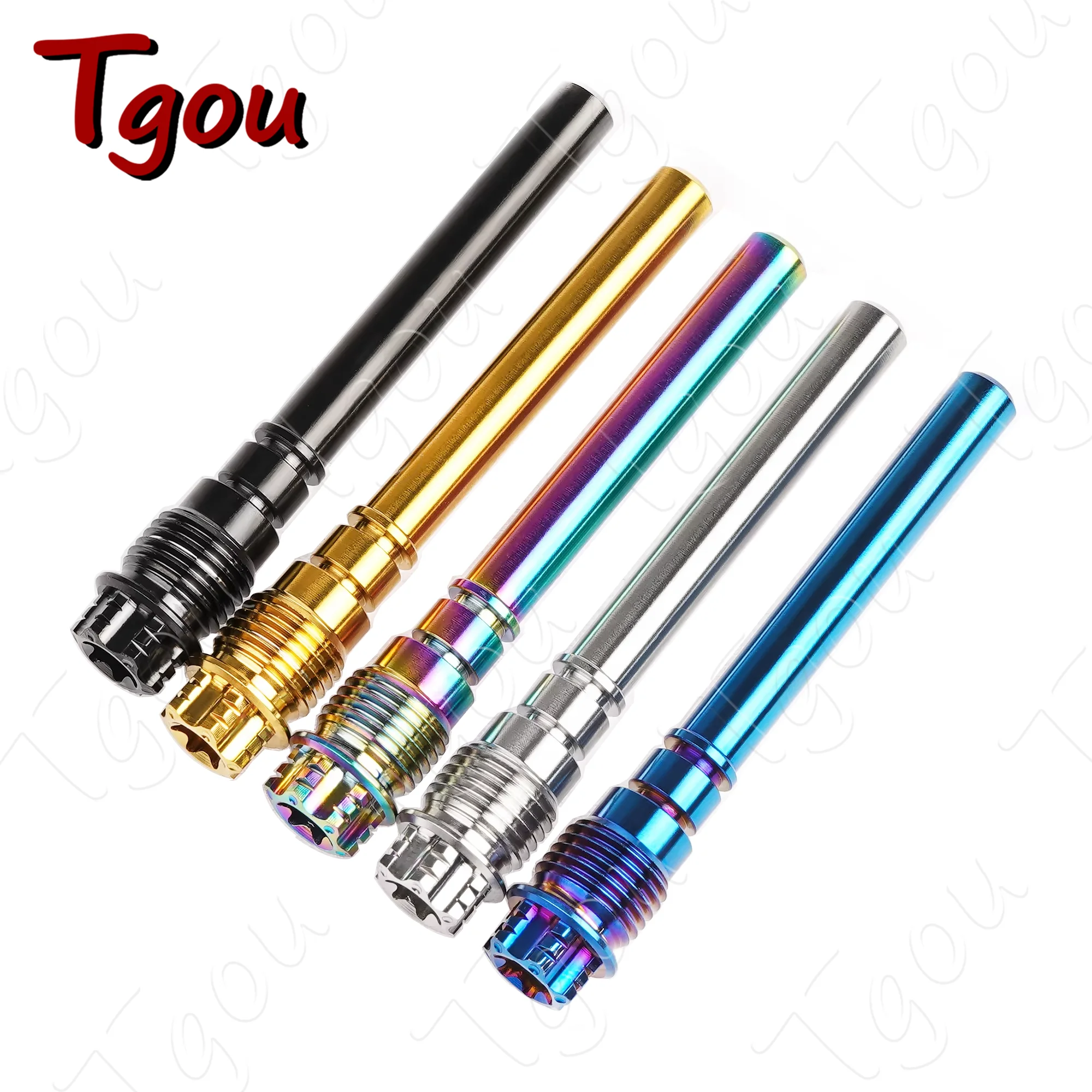 Tgou Titanium Retaining Bolt Kit Waterbird T30 Flower Head Screws Motorcycle Road  Oil Pan Brake Bolts Caliper Guide Pin