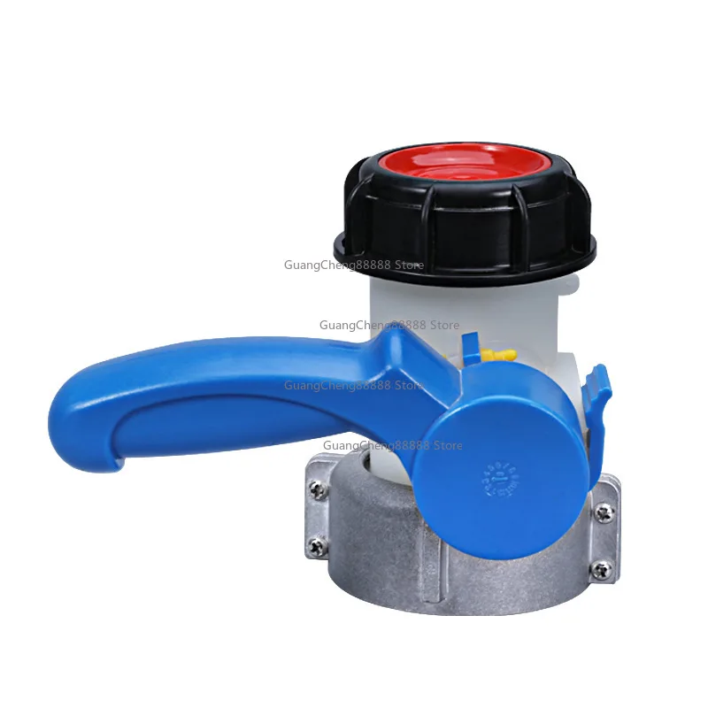 

Ibc Ton Barrel Valve Fittings 1000L Dn50 Metal Butterfly Discharge Valve Switch