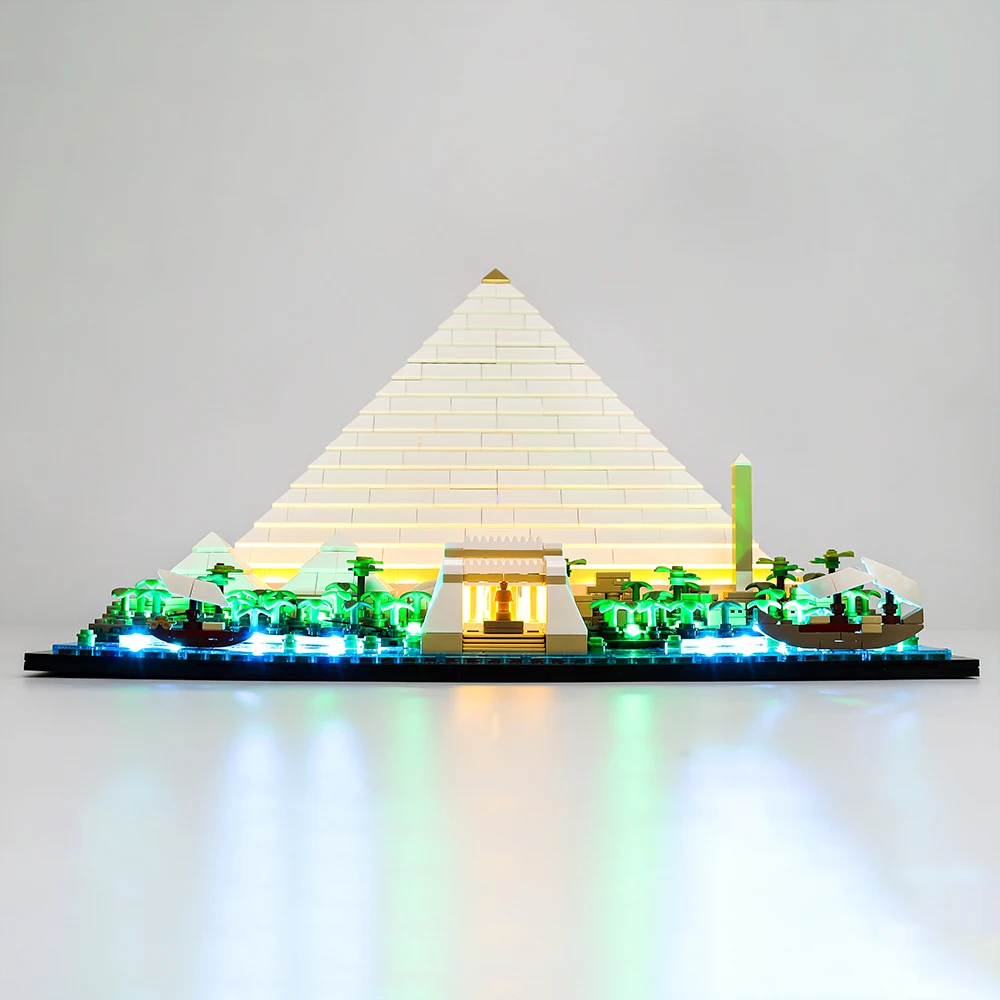 EASYLITE LED Kit For 21058 Great Pyramid of Giza Building Blocks Bricks Toys Lamp Set Only Lighting No Model